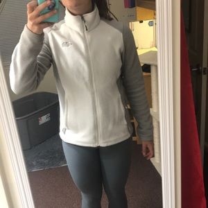 The North Face zip up jacket